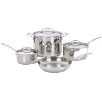 Cuisinart 7-Pc Chef’s Classic SS Cookware Set
