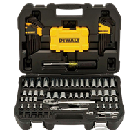 DeWalt 108 Piece Drive Mechanics Tools Set